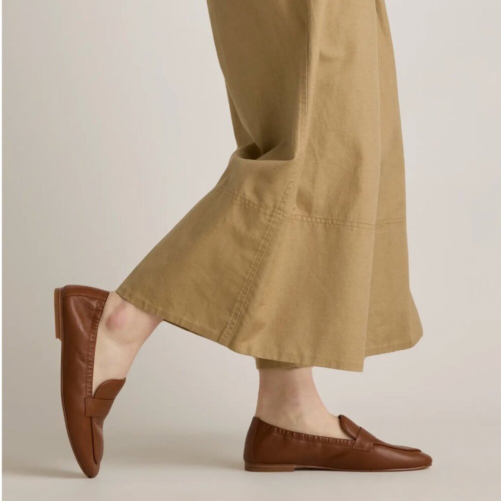 NWT Quince Italian Leather Soft Loafers Sz9